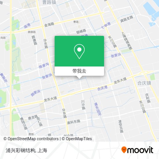 浦兴彩钢结构地图