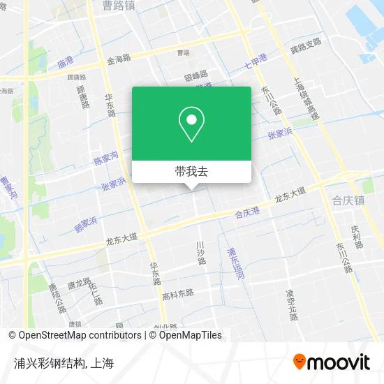 浦兴彩钢结构地图