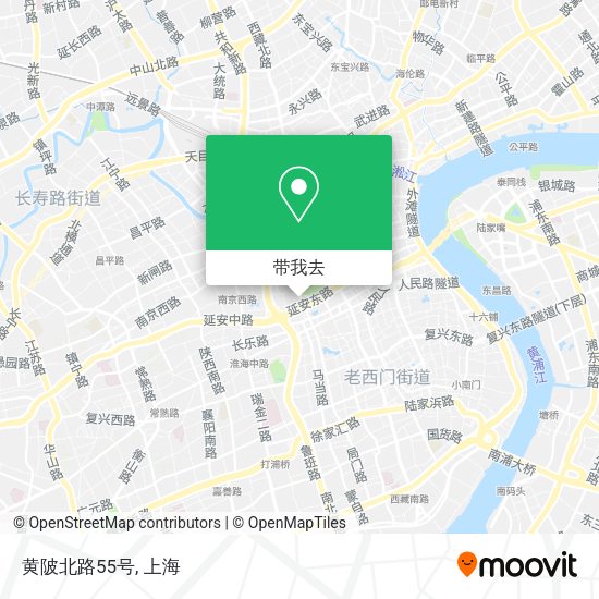 黄陂北路55号地图
