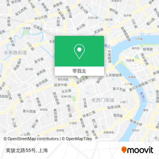 黄陂北路55号地图