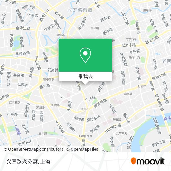 兴国路老公寓地图