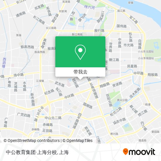 中公教育集团·上海分校地图