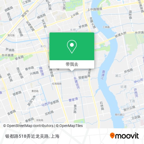 银都路518弄近龙吴路地图