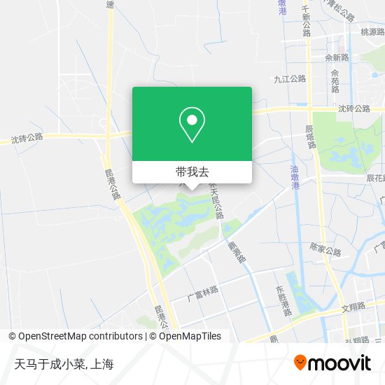 天马于成小菜地图