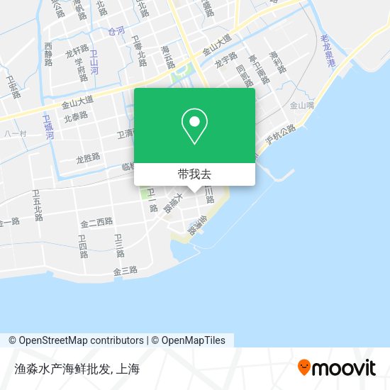 渔淼水产海鲜批发地图