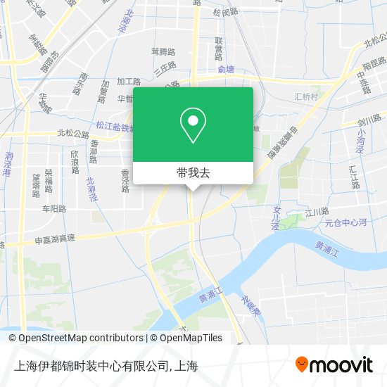 上海伊都锦时装中心有限公司地图