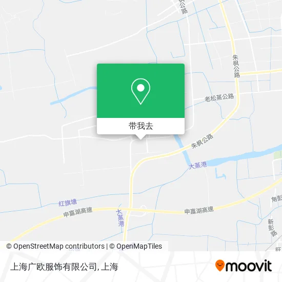 上海广欧服饰有限公司地图