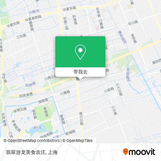 翡翠游龙美食农庄地图