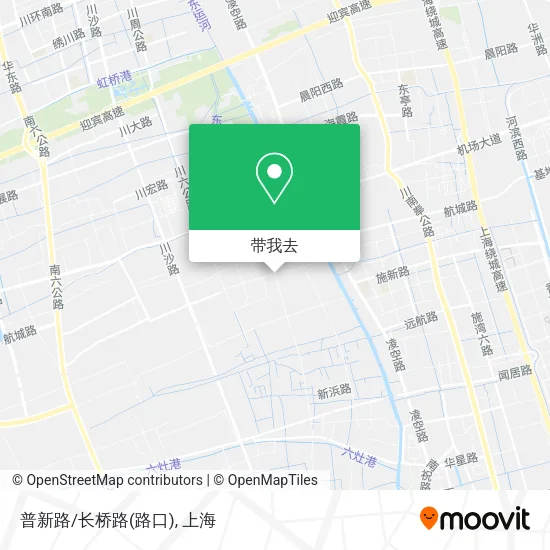 普新路/长桥路(路口)地图