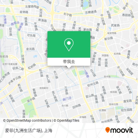 爱菲(九洲生活广场)地图