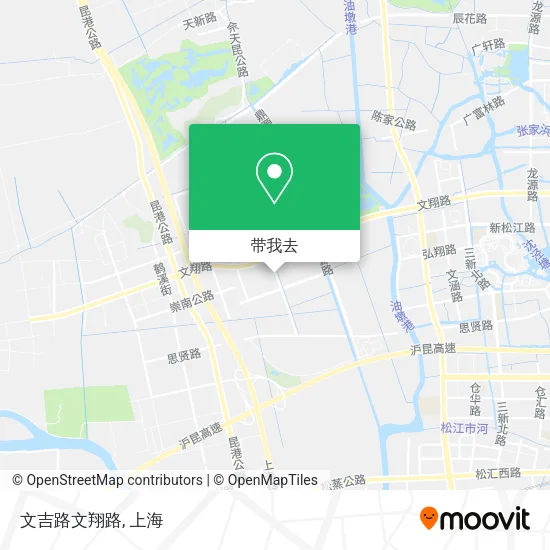 文吉路文翔路地图