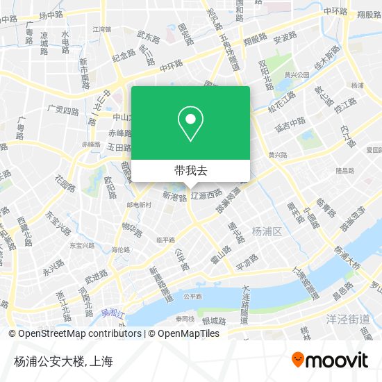 杨浦公安大楼地图