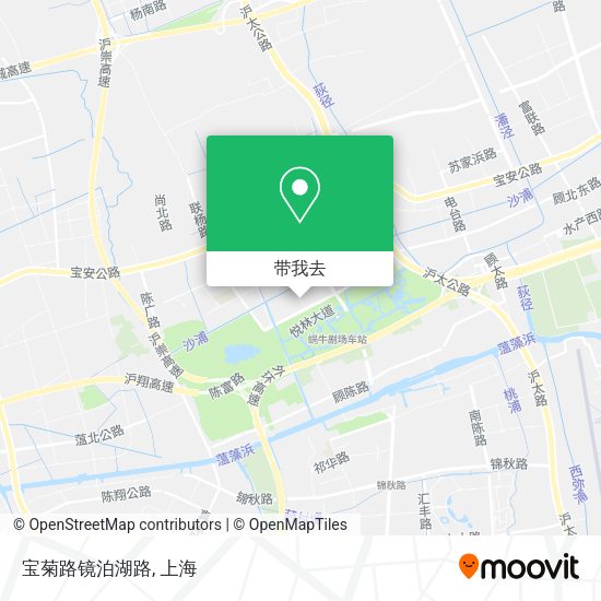 宝菊路镜泊湖路地图