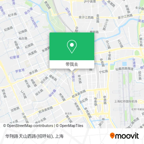 华翔路天山西路(招呼站)地图