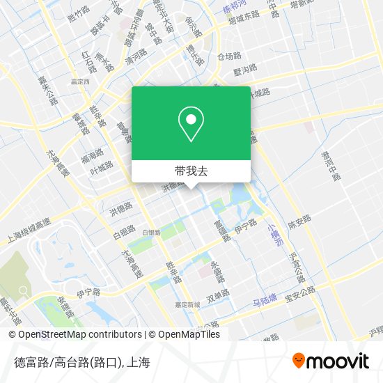 德富路/高台路(路口)地图