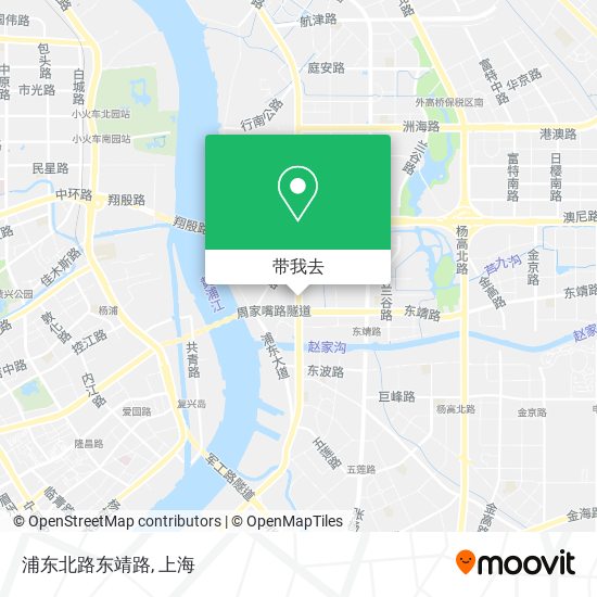 浦东北路东靖路地图