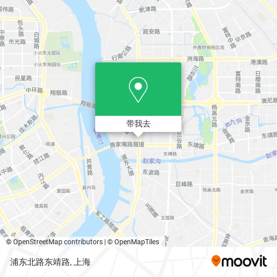 浦东北路东靖路地图