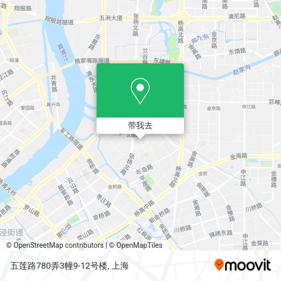 五莲路780弄3幢9-12号楼地图