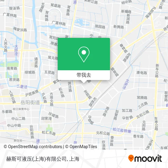 赫斯可液压(上海)有限公司地图