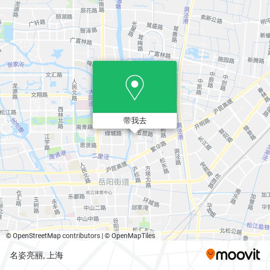 名姿亮丽地图
