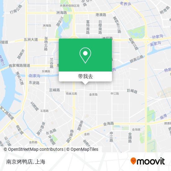 南京烤鸭店地图