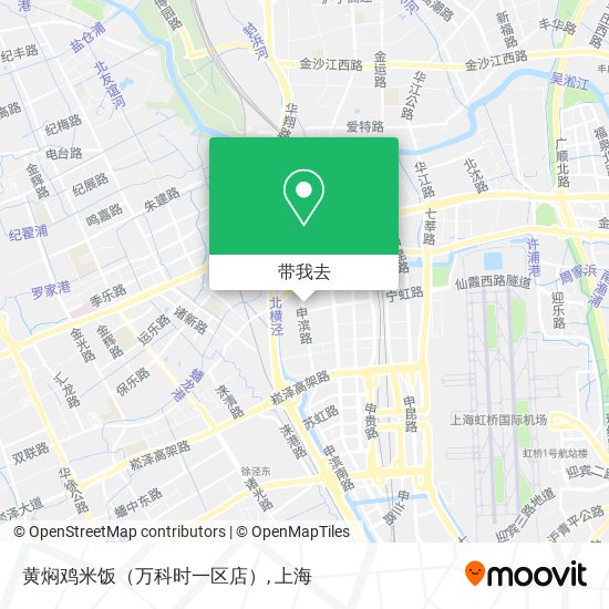 黄焖鸡米饭（万科时一区店）地图