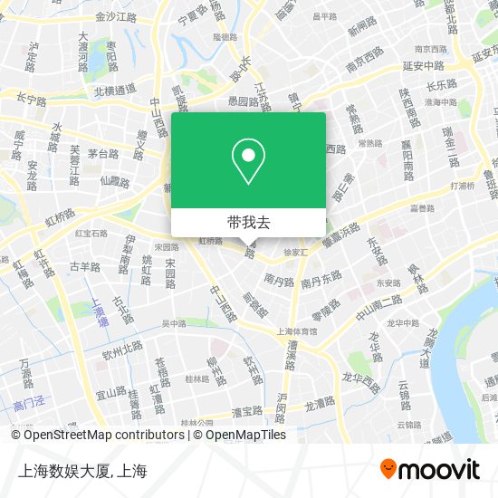 上海数娱大厦地图