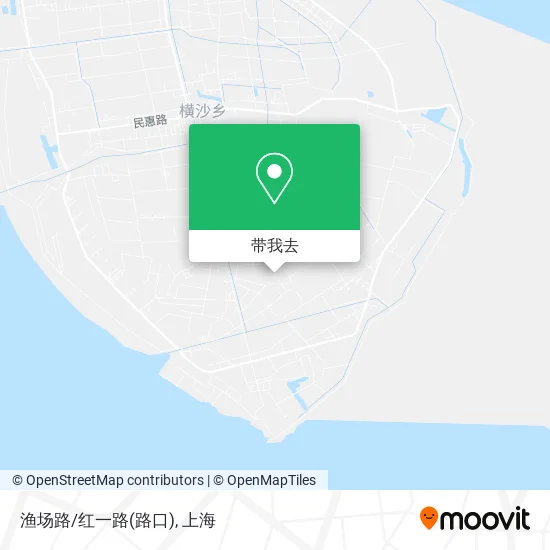 渔场路/红一路(路口)地图