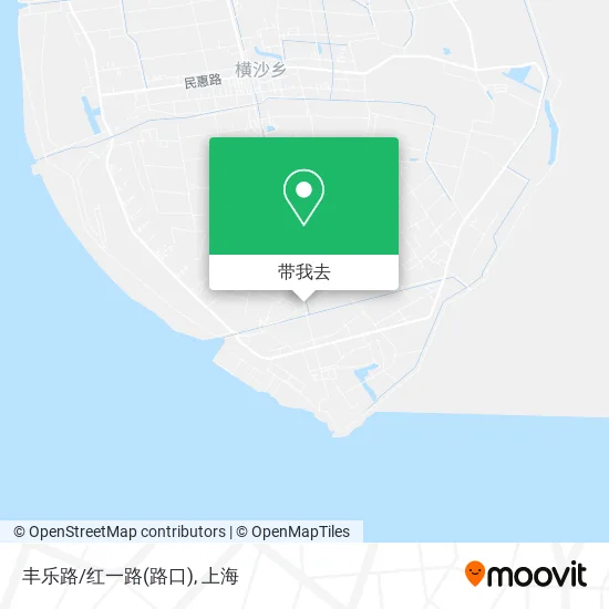 丰乐路/红一路(路口)地图