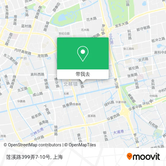 莲溪路399弄7-10号地图