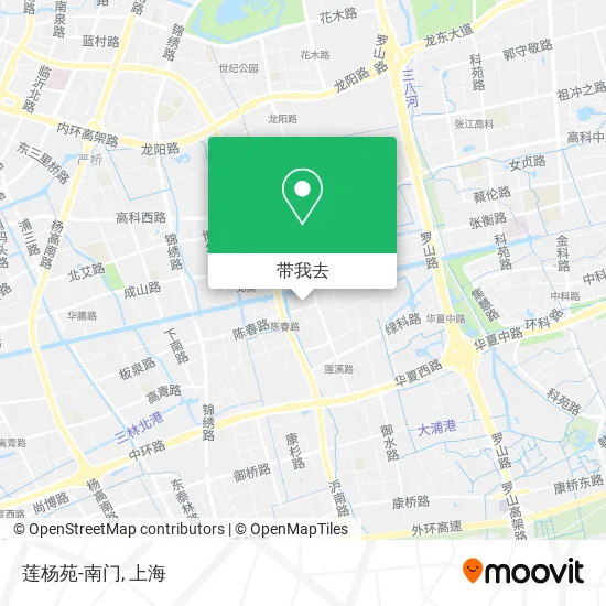 莲杨苑-南门地图