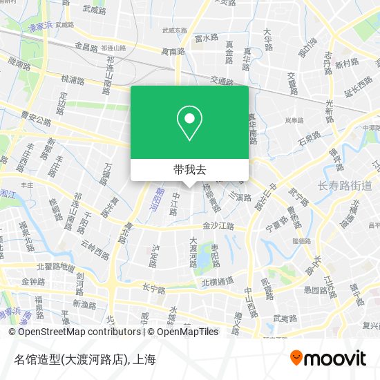 名馆造型(大渡河路店)地图