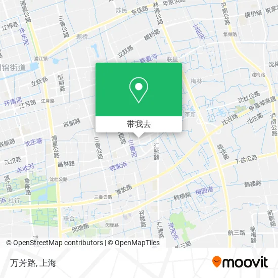万芳路地图