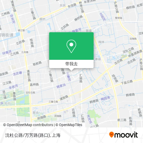 沈杜公路/万芳路(路口)地图