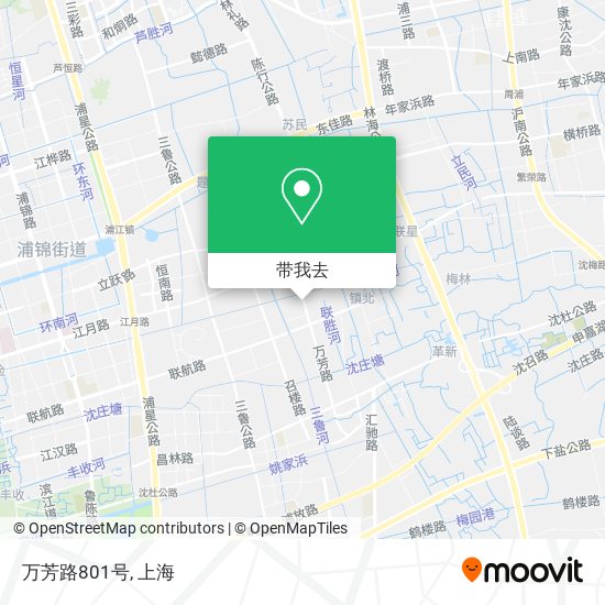万芳路801号地图
