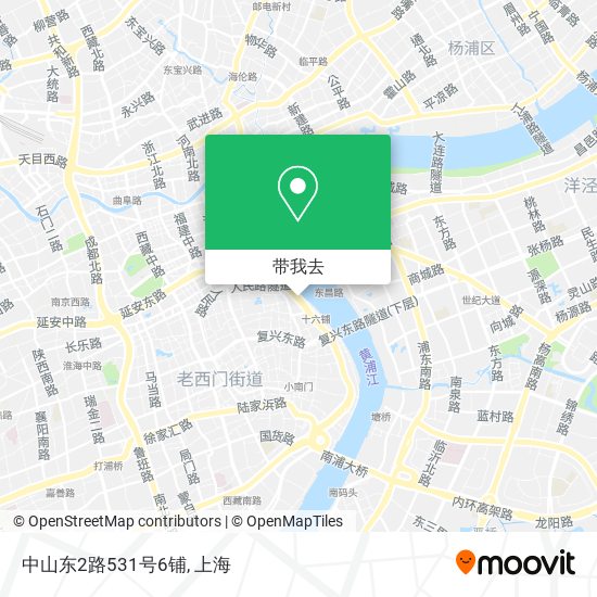 中山东2路531号6铺地图