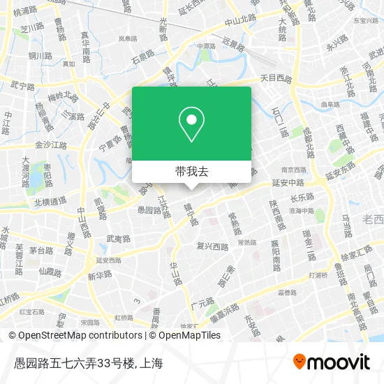 愚园路五七六弄33号楼地图