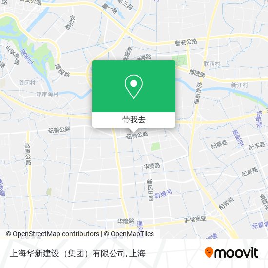 上海华新建设（集团）有限公司地图