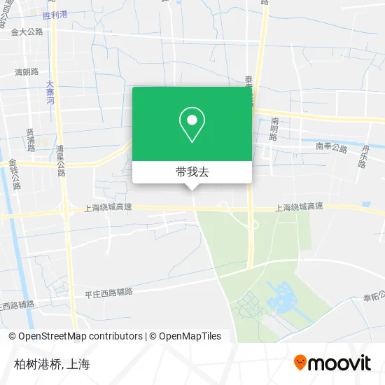 柏树港桥地图