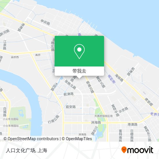 人口文化广场地图