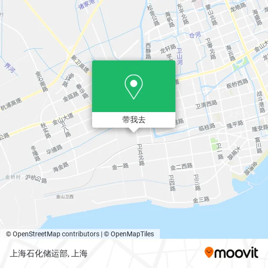 上海石化储运部地图