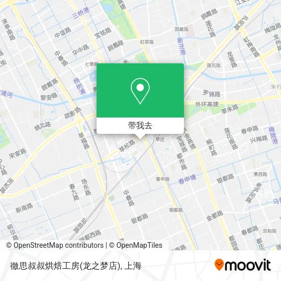 徹思叔叔烘焙工房(龙之梦店)地图