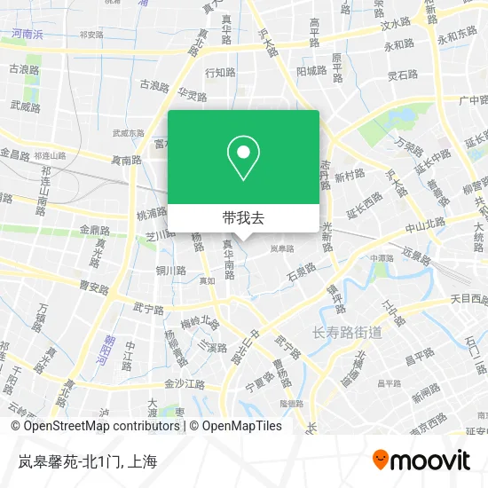 岚皋馨苑-北1门地图