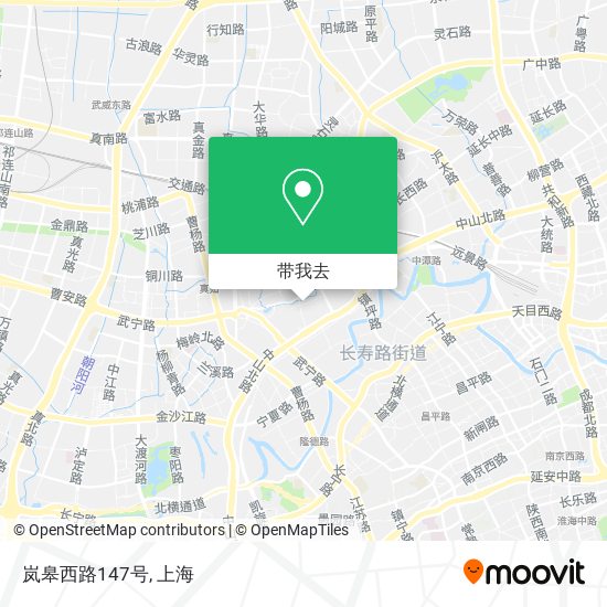 岚皋西路147号地图