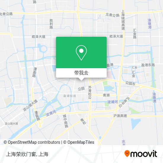 上海荣欣门窗地图