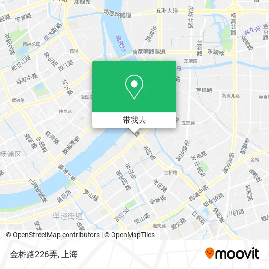 金桥路226弄地图