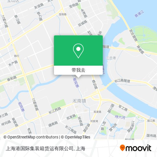上海港国际集装箱货运有限公司地图