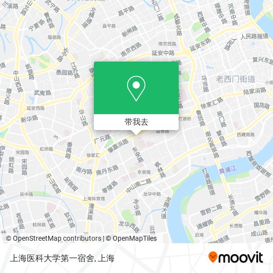 上海医科大学第一宿舍地图
