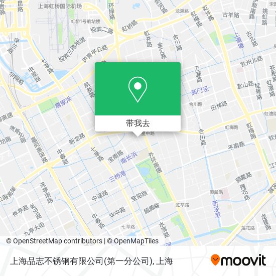 上海品志不锈钢有限公司(第一分公司)地图