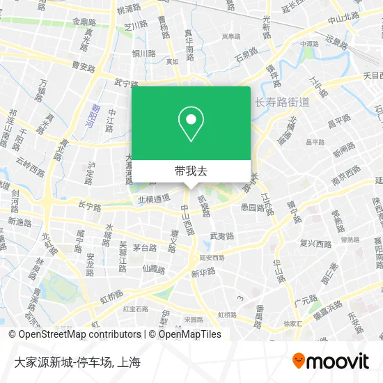 大家源新城-停车场地图